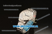 Longines Master 2824 Auto Steel Case with White Dial and Steel Bracelet