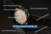 Hublot Classic Fusion Chronograph 7750 Auto PVD Case PVD Bezel with Black Dial and Black Leather Strap