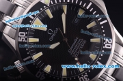 Omega Seamaster Automatic with Yellow Marking and Black Dial