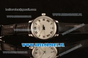 Chopard L.U.C 9015 Auto Steel Case with Grey Dial and Black Leather Strap - 1:1 Original (JF) Chopard L.U.C 9015 Auto Steel Case with Grey Dial and Black Leather Strap - 1:1 Original (JF)