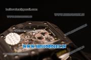 Richard Mille RM11-03 Swiss Valjoux 7750 Automatic Carbon Fiber Case Skeleton Dial With Arabic Numeral Markers Black Rubber Strap 1:1 Original(KV)