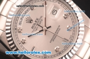 Rolex Day-Date Automatic Full Silver with Grey Dial