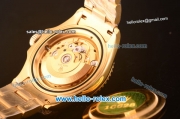 Rolex Yachtmaster Swiss ETA 2836 Automatic Full Gold with Gold Dial 10 Micron Plated-1:1 Original