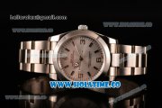 Rolex Air-King Oyster Perpetual Automatic with White Dial-Blue Marking