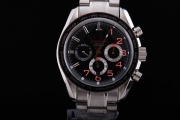 Omega Speedmaster Chronograph Automatic Movement with Black Dial and SSband