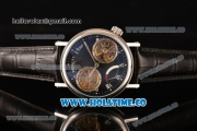 Breguet Classique Complications Asia Automatic Steel Case with Black Dial and Roman Numeral Markers