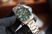TW high quality copy Longines Concas Green Water Ghost L3.781.4.06.6