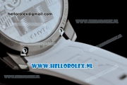 HYT H1 Iceberg Clone HTY Cal.101 Manual Winding Steel Case with White Dial and White Rubber Strap