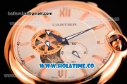 Cartier Ballon Bleu De 42MM Miyota 82S7 Automatic Rose Gold Case with White Dial and Stick Markers