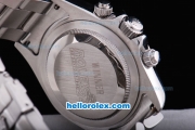 Rolex Daytona Chronometer Automatic with White Dial-Diamond Marking and White Bezel