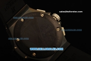 Hublot Big Bang Chronograph Miyota Quartz Movement PVD Case with Black Dial and Red Stick Markers