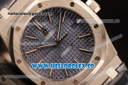 Audemars Piguet Royal Oak 41mm Blue Dial Automatic Clone Ap 3120 Movement Blue Leather Strap 15500ST.OO.1220ST.01 JH