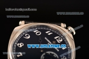 Vacheron Constantin Historiques American Asia Automatic Steel Case with Black Dial and White Arabic Numeral Markers