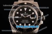 Rolex Submariner Clone Rolex 3135 Automatic Full Steel with Black Dial and White Dot Markers