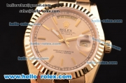 Rolex Day-Date Asia 2813 Automatic Gold Case/Strap with Gold Stick Markers