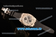 Audemars Piguet Royal Oak Offshore Chronograph Swiss Valjoux 7750 Automatic Steel Case with White Dial and Stick Markers (GF）