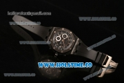 Audemars Piguet Royal Oak Offshore "GINZA 7" Chrono Clone AP Calibre 3126 Automatic Forged Carbon Case with Arabic Numeral Markers and Ceramic Bezel (J12)
