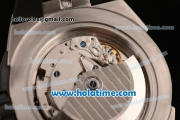 IWC Ingenieur Dual Time Swiss Valjoux 7750 Automatic Titanium Case with White Dial and Stick/Numeral Markers 1:1 Original