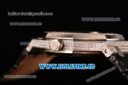 Audemars Piguet Royal Oak 41MM Clone AP Calibre 3120 Automatic Diamonds/Steel Case with Black Dial and Stick Markers- Diamonds Bezel (EF)