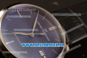 Girard Perregaux 1966 Cadran Bleu 9015 Auto Steel Case with Blue Dial and Blue Leather Strap