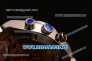 Vacheron Constantin Overseas Chrono Miyota 9015 Automatic Steel Case with Blue Dial and Steel Bracelet