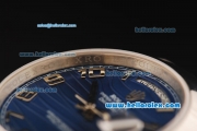 Rolex Day-Date II Rolex 3156 Automatic Movement Full Steel with Blue Dial and Arabic Numerals