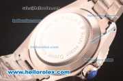 Rolex Sea-Dweller Asia 2813 Automatic Full Steel with White Markers -ETA Coating