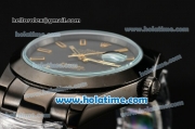 Rolex SE Datejust Bamford Asia Automatic Full PVD with Black Dial and Stick Markers