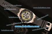 Audemars Piguet Royal Oak Offshore Sebastien Buemi Best Edition Chrono Swiss Valjoux 7750 Automatic Titanium Case with Ceramic Bezel and Rubber Strap - 1:1 Original (NOOB)