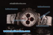 Rolex Daytona Chronograph Swiss Valjoux 7750 Automatic Brushed Full PVD with White Dial and Numeral Markers Rolex Daytona Chronograph Swiss Valjoux 7750 Automatic Brushed Full PVD with White Dial and Numeral Markers