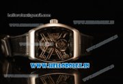 Franck Muller Vanguard Miyota Automatic Copy Tourbillon Rose Gold Case With Skeleton Dial Leather/Rubber Strap Franck Muller Vanguard Miyota Automatic Copy Tourbillon Rose Gold Case With Skeleton Dial Leather/Rubber Strap