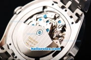 Tag Heuer SLR Mercedes-Benz Swiss Valjoux 7750 Automatic Movement Full Steel with Black Dial and Silver Stick Markers