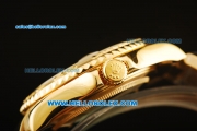 Rolex Yacht-Master Automatic Movement Full Gold with White Dial