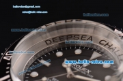 Rolex Sea-Dweller Deepsea Challenge Asia 2813 Automatic Stainless Steel Case with Stainless Steel Strap and Black Dial