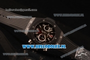 Hublot Big Bang Unico Chrono Swiss Valjoux 7750 Automatic PVD Case PVD Bezel with Skeleton Dial and Black Rubber Strap - 1:1 Original