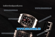 Richard Mille RM 007 Miyota 9015 Automatic Steel Case with Black Inner Bezel and White Markers (K)