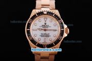 Rolex Sea-Dweller Deep sea Automatic Movement Full Gold With White Dial