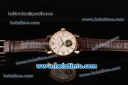 Vacheron Constantin Malte Asia ST17 With Tourbillon Automatic Rose Gold Case with White Dial and Stick/Roman Numeral Markers