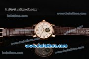 Vacheron Constantin Malte Asia ST17 With Tourbillon Automatic Rose Gold Case with White Dial and Stick/Roman Numeral Markers