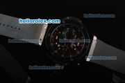 Hublot Big Bang King Chronograph Miyota Quartz Movement PVD Case with Black Dial and Red Markers