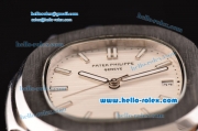 Patek Philippe Nautilus Jumbo MBW White Dial Same Chassis As Swiss ETA Version-High Quality