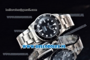 Rolex Submariner Comex Asia 2813 Automatic Steel Case with Black Dial White Dots Markers and Steel Bracelet