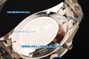 Tag Heuer Carrera Chronograph Miyota Quartz Movement Full Steel with Black Dial and Stick Markers