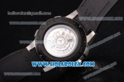 Perrelet XL Vegas Asia Automatic Steel Case with PVD Bezel and Rotating Dial