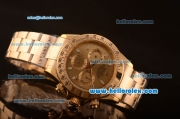 Rolex Daytona Chronograph Automatic Movement Full Gold with Golden Dial