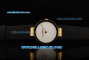 Christian Dior Classic Quartz White Dial with Rubber Strap