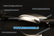 Franck Muller CINTREE CURVEX Diamond Bezel With Black Calfskin Strap Swiss Ronda 762 Quartz White Dial 1752 QZ DP