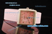 Tag Heuer Professional Sports Quartz Movement Steel Case with Pink MOP Dial and Pink Rubber Strap
