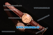 Vacheron Constantin Historiques American Asia Automatic Rose Gold Case with Black Arabic Numeral Markers and Rose Gold Dial