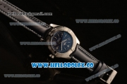 Breitling Colt II Swiss ETA 2824 Automatic Steel Case with Blue Dial and Blue Leather Strap (AAAF)